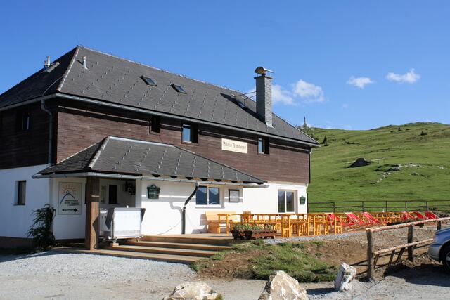 Das Alte Almhaus soll schon bald ein Stützpunkt des VOmobils werden, um bequem erreicht werden zu können.