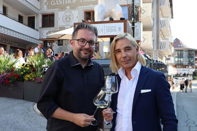 Christoph Mallaun und TVB Geschäftsführer Andreas Steibl (v.li.) | Foto: Siegele