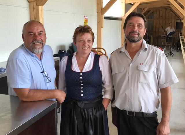 Gerald Grebenjak, Poldi Steindorfer, Michael Dreier (vo li)