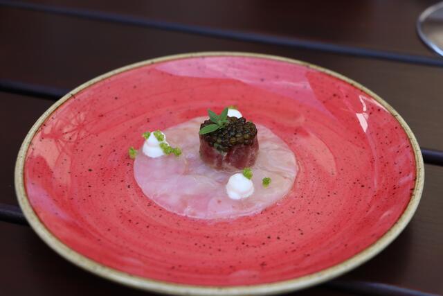 Carpaccio - Langostino - Yuzu | Foto: Siegele