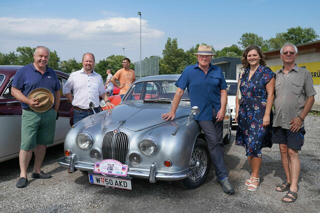 129 Automobile waren am 25. Juli auf dem Weg nach Kobersdorf