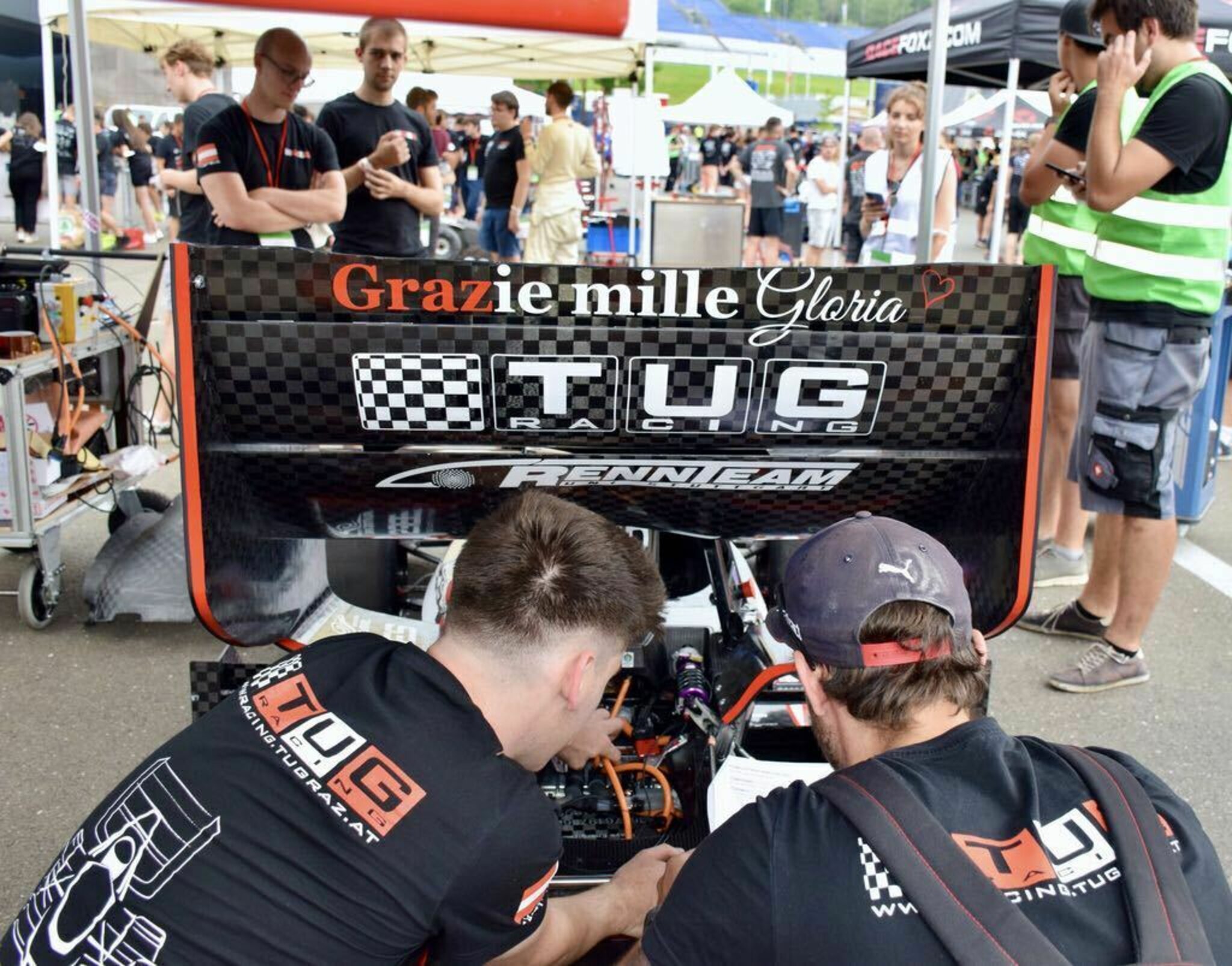 Mit E-Antrieb am Red Bull Ring: TU Racing Team geht an den Start - Graz