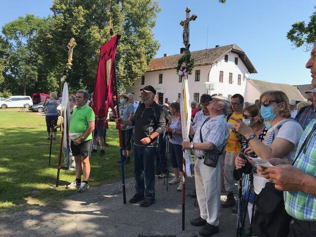 Die Wallfahrt führt von Mairspindt nach Maria Schnee.