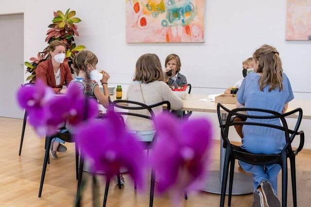 Im Anschluss wurde beim persönlichen Termin noch allerhand Ideen der Kids besprochen.