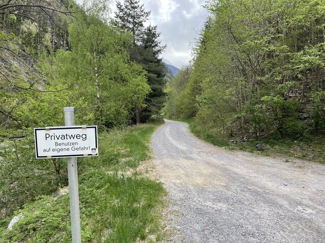 Gemeinde Pians: Der zukünftige Radweg im Bereich Maientalbrücke Richtung Paznaun und Stanzertal.