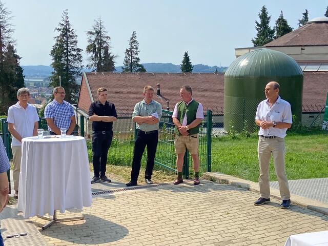 Das Biomasseheizwerk am Weizberg wurde erweitert und feierlich im Beisein von Gesellschafter, Partner und Ehrengästen geweiht. | Foto: Andreas Rath