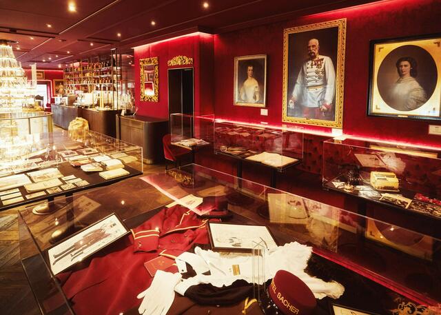 Das Sacher Eck wurde zum Museum umgebaut.