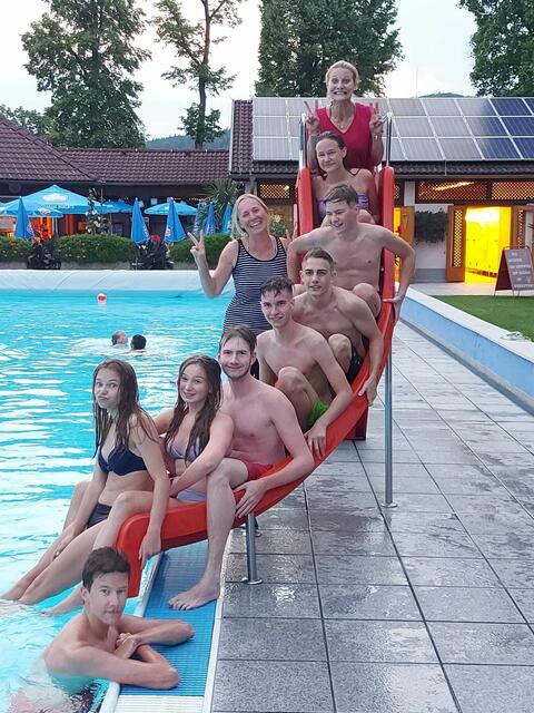 Die Kids hatten sichtlich Spaß