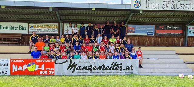 Das Trainingslager des USV St. Oswald brachte intensives Training und viel Spaß und Zusammenhalt.