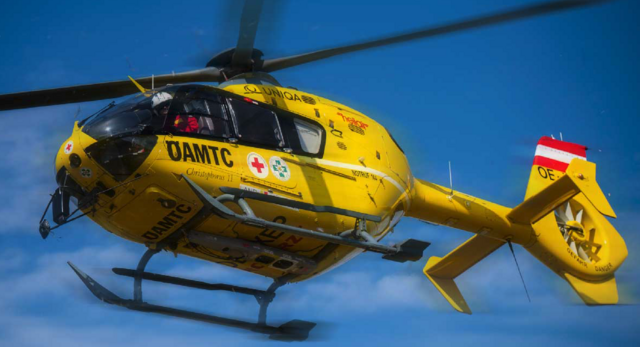 Der schwer verletzte Mann wurde vom Rettungshubschrauber C11 in das Klinikum Klagenfurt eingeliefert.