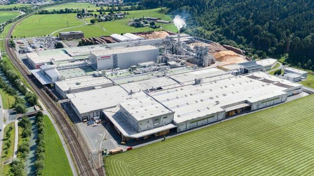Das Stammwerk der Egger Gruppe in St. Johann