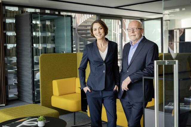 Laura Wiesner und Vater Markus Wiesner (v. l.).