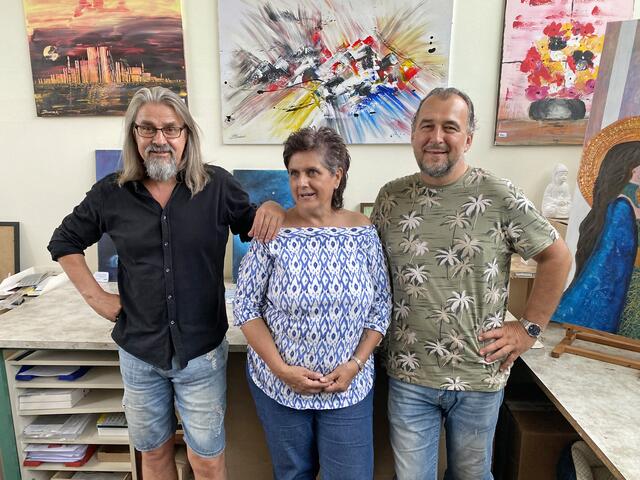 Markus Bucsek, Elisabeth Zechner und Gerald Waldner (W3CONNECT)