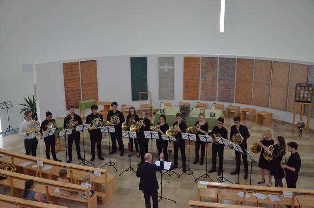 Das Konzert in der Heilig Geist Kirche bildete den fulminanten Abschluss der Internationalen Horntage.