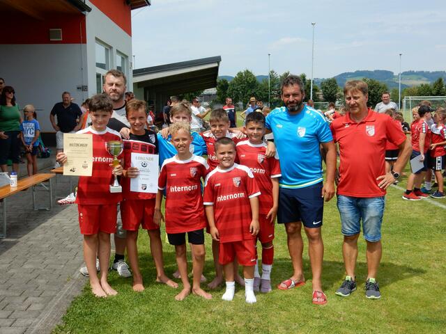 Die Hartkirchner U11-Mannschaft.