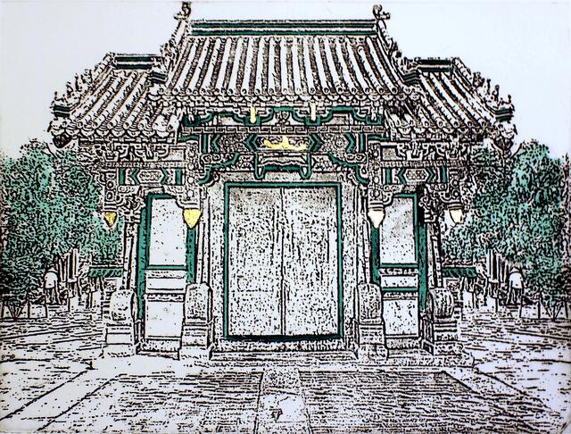 Barbara Salaun Radierung | Foto: Barbara Salaun