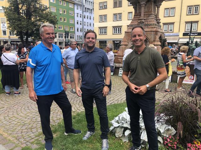 Rudi Federspiel, Markus Abwerzger (Landesparteiobmann); Markus Lassenberger