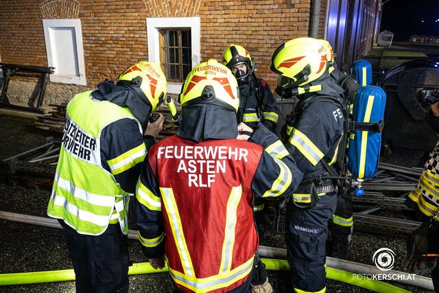 Durch den raschen Innenangriff der Feuerwehr wurde Schlimmeres verhindert.