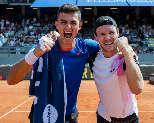 Finaleinzug für Alexander Erler und Lucas Miedler. | Foto: A. Scheuber