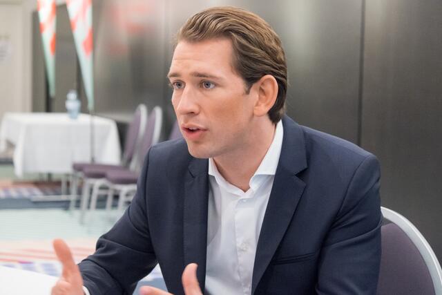 ÖVP-Chef und Bundeskanzler Sebastian Kurz ist krank.