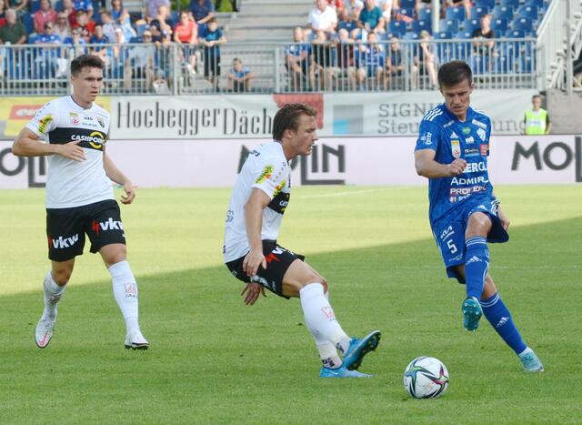 Manfred Gollner (re) war eine der Stützen im Hartberger Team