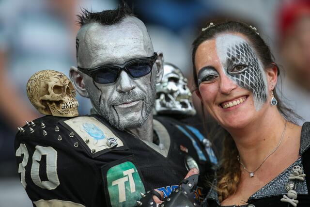 Nicht nur die Spieler sind Champions – auch die Fans der Swarco Raiders sind nicht zu toppen! | Foto: GEPA