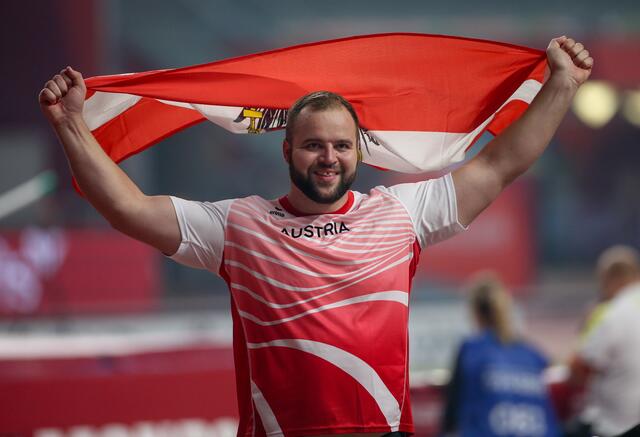 Lukas Weißhaidinger holte als erster österreichischer Leichtathlet eine Bronzemedaille bei Olympischen Spielen. | Foto: ÖOC/GEPA Pictures