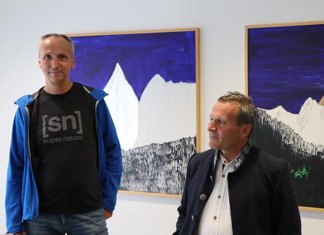 Bald neues Führungsduo in der Gemeinde Galtür: Hermann Huber (re.) und Martin Walter. | Foto: Othmar Kolp