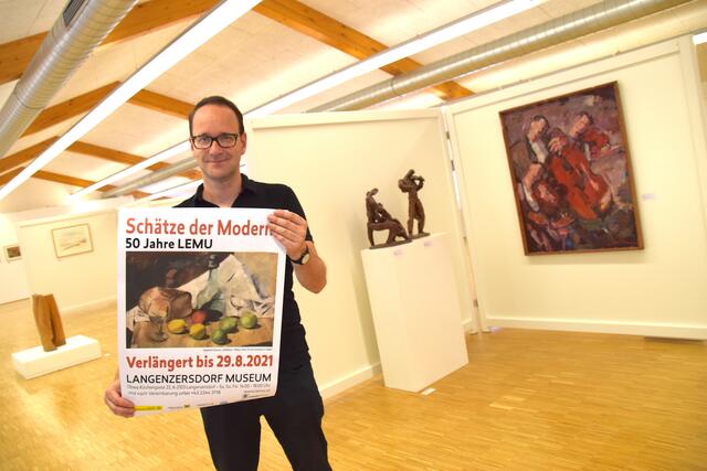 Museumsleiter Gregor-Anatol Bockstefl freut sich auf Ihren Besuch – die Gewinner haben noch drei Wochenenden lang die Möglichkeit, ihre Tickets einzulösen.