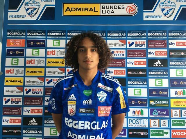 Der 20-jährige Belgier Gabriel Lemoine unterschrieb in Hartberg einen Zweijahresvertrag