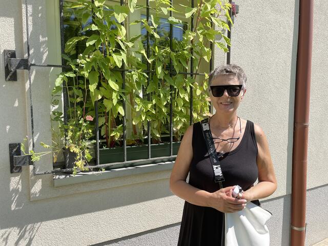Hanna Kuchta setzte ihre Blumensamen hinter Gitter. | Foto: Patricia Hillinger