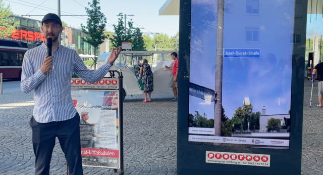 Stefan Wirnsperger konnte nicht glauben, dass in der Stadt etliche Straßen nach Männer benannt wurden, die in die NS-Zeit verstrickt waren.