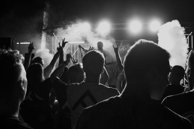 Der bisher größte Auftritt von Flavor Amp. am 24. Juli vor dem "Kwadrat".