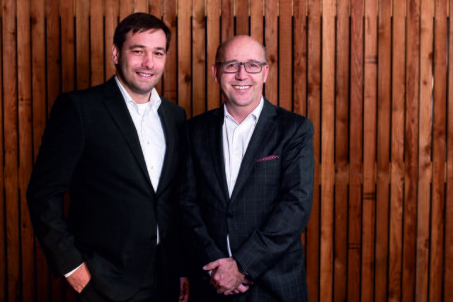 Haas-Geschäftsführer Stefan Theissl und Robert Frischer (v.l.) | Foto: Haas