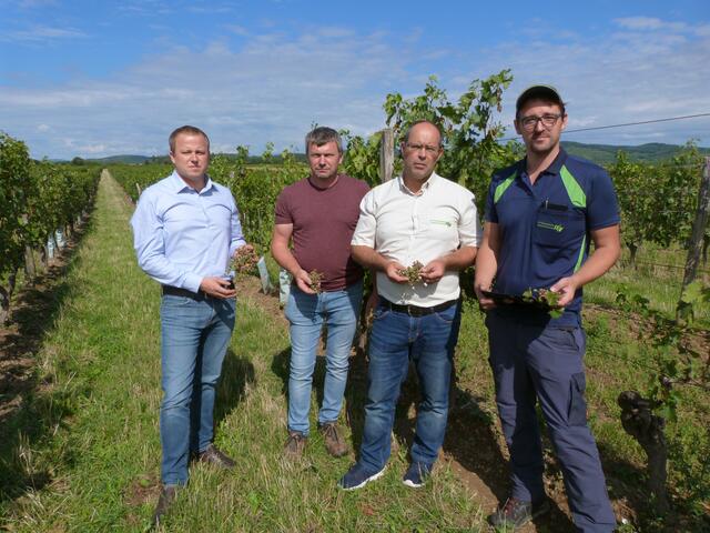 Johannes Forauer, Franz Strass und das Team der Österreichischen Hagelversicherung sind zutiefst über die Unwetterschäden erschüttert