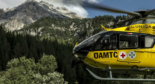 Der ÖAMTC-Rettungshubschrauber wurde ins Salzatal gerufen.