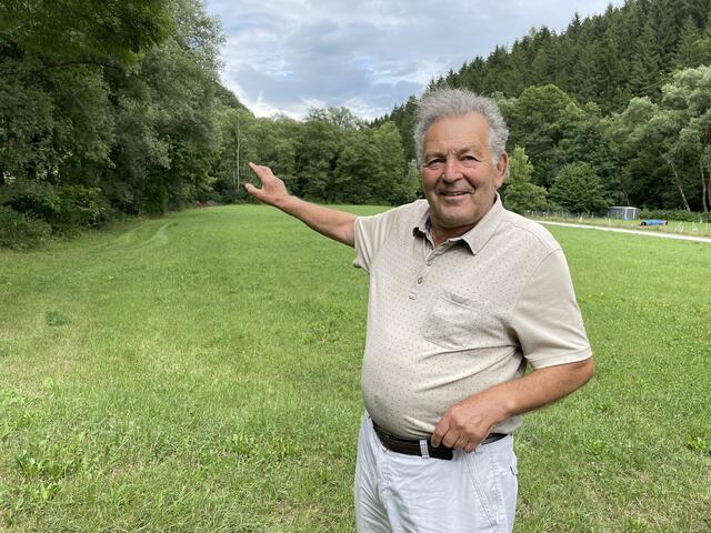 Fordert ein Rückhaltebecken im Annagraben: Josef Korber