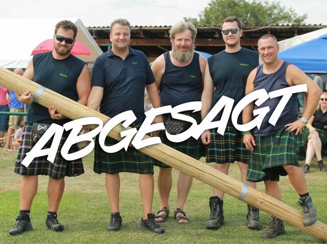 Die Highland Games in Neckenmarkt werden heuer nicht stattfinden.