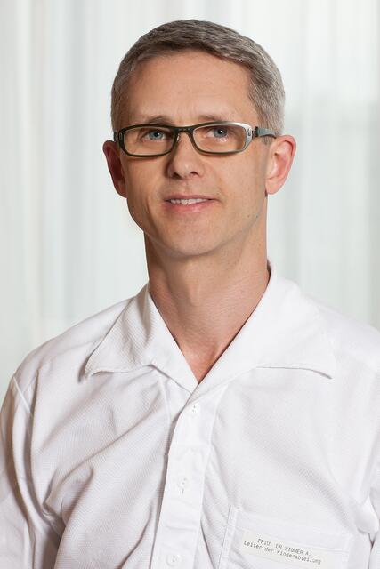 Primar Andreas Wimmer, Leiter der Abteilung für Kinderheilkunde und Neonatologie