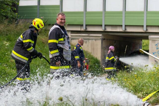 Der Nachmittag des 24. Juli 2021 war für viele Frauentaler Feuerwehrleute für eine besondere Übung reserviert.