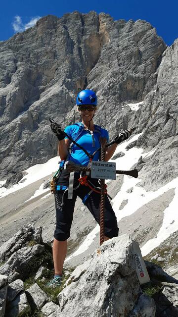 Petra Mader, die Berge sind ihre Leidenschaft