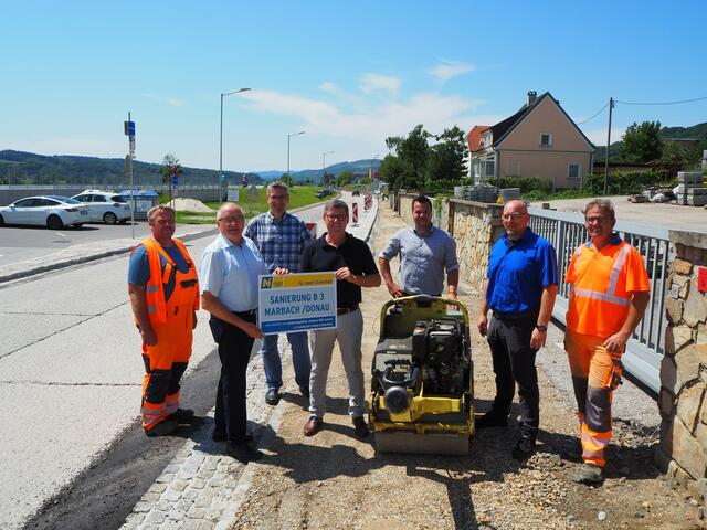 Straßenbau in Melk: 500 000 Euro für die Fahrbansanierung in Marbach - Melk