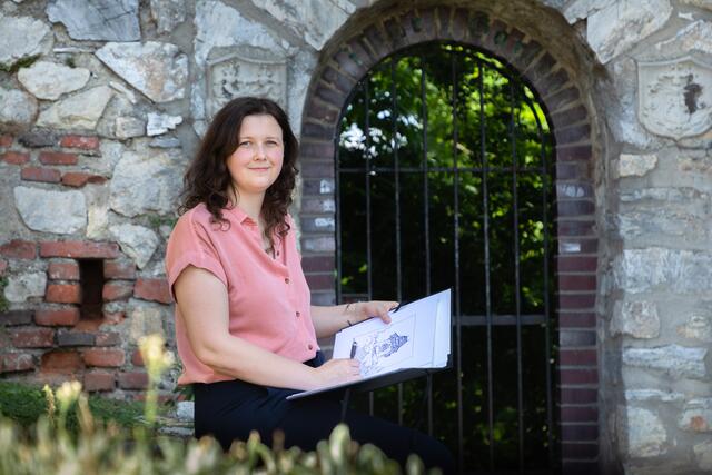 Der Schloßberg ist einer ihrer Lieblingsspots. | Foto: Konstantinov