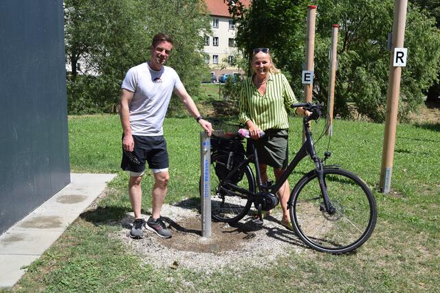 Stadtrat DI Reinhard Litschauer und Familienstadträtin Maria van Dyck | Foto: Stadtgemeinde Horn/Welser