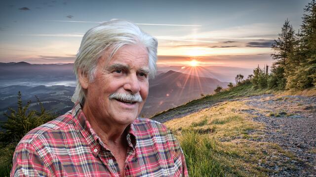Bergwelten begleitet Peter Simonischek in "seinem" Grazer Bergland.