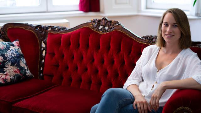 Sarah Lechner, Gründerin von Brüsli. | Foto: Brüsli