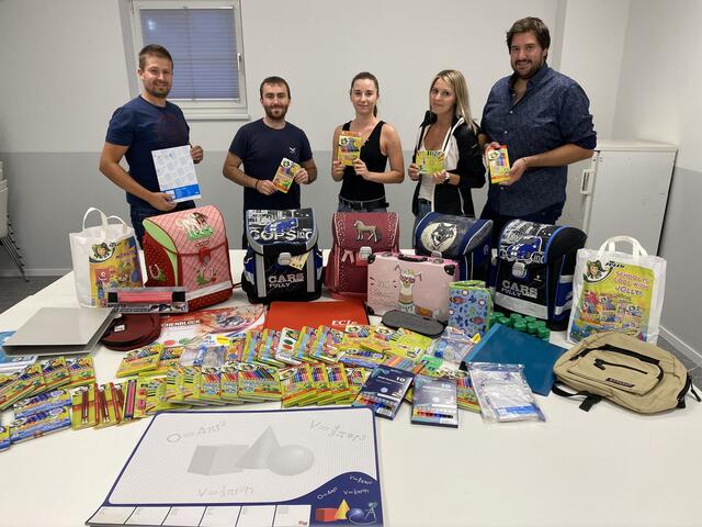 v.l.n.r.: GPO gf.GR Florian Pfaffelmaier, Daniel Schönauer, JVP Obfrau Marie-Christin Hauer, Lisa Sallmannshofer, GR Bernhard Welles  | Foto: Florian Pfaffelmaier 