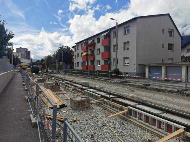 Ab Montag, den 16.August 2021, wird das Baufeld im Bereich der Serlesstraße bis zum Kreuzungsbereich Roßschwemme erweitert.  | Foto: Kendlbacher