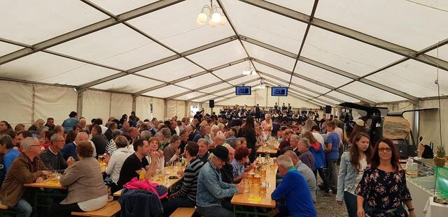 Der „Blasmusi-Tag“ der Bürgerkorpskapelle Regau wurde bereits 2019 als Green Event abgehalten. Als nächstes lädt die Kapelle am 28 und 29. August 2021 zur Amerikanischen Nacht und zum Frühschoppen. | Foto: Bürgerkorpskapelle Regau