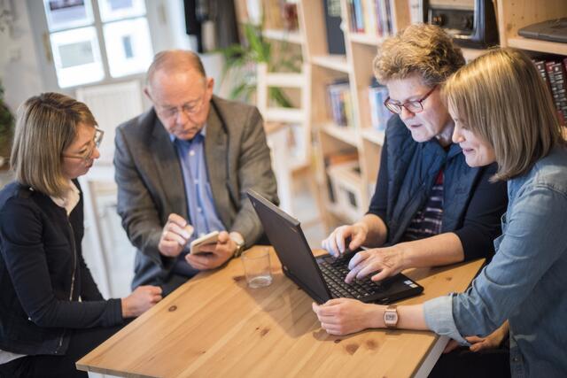 Im Klub Favoritenstraße auf der Wieden werden regelmäßig Computer-Schulungen für Senioren angeboten. | Foto: Andreas Edler